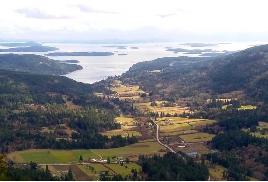 Salt Spring Island is famous for its views, mountains, nature, and hikes. Mount Maxwell offers it all at once. 