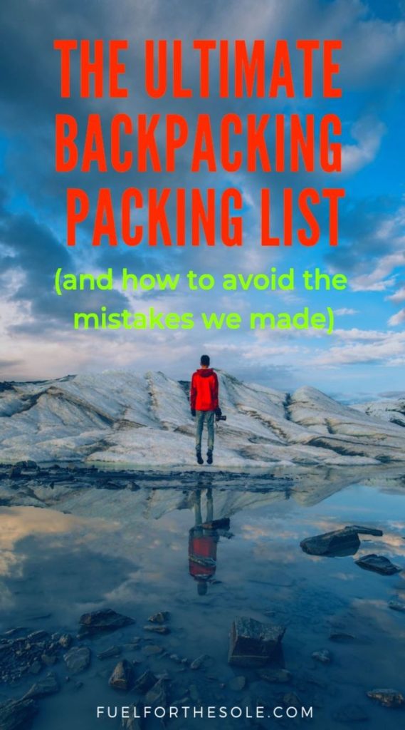 Your Packing List Guide for Gear, Supplies and Equipment Essentials on Thru Hike Backpacking Trip