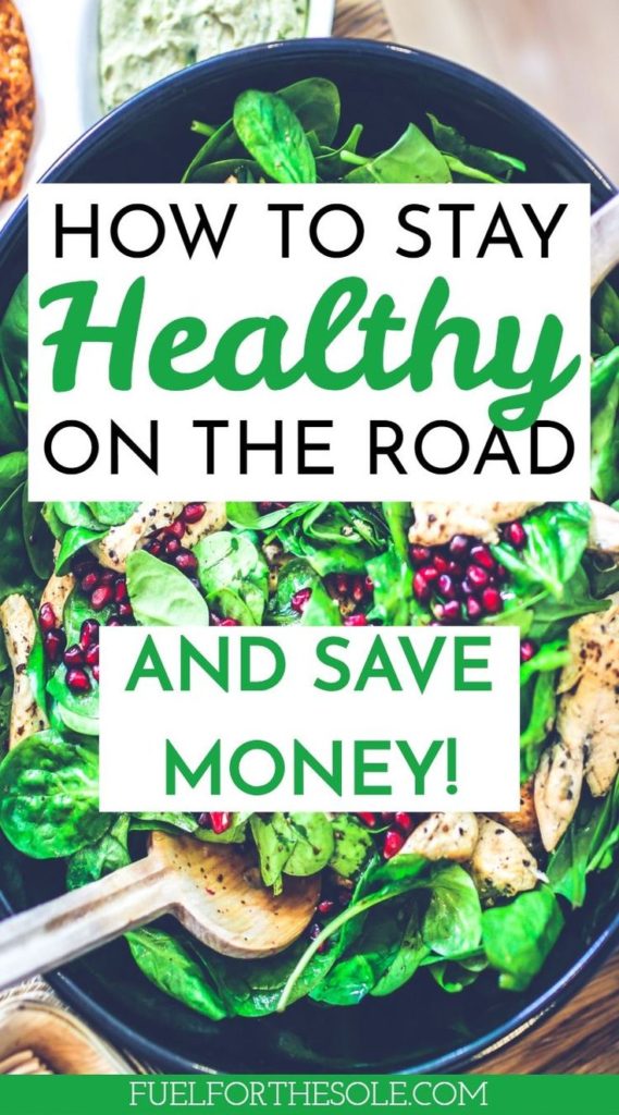 Easy tips and hacks on how to travel with a food budget. Save money on cheap meals and snacks while on vacation or holiday. And stay healthy doing it! Road trips and food to go. Fuelforthesole.com