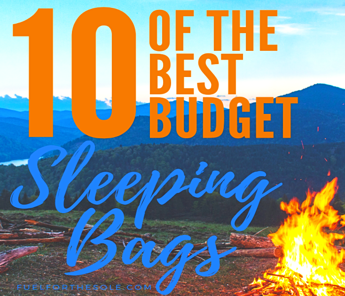 The best 'cheap sleeping bags' for camping, hiking & backpacking. These budget deals include lightweight, ultralight, compact, compressible, cold weather, winter, mummy and extra long options. Fuelforthesole.com
