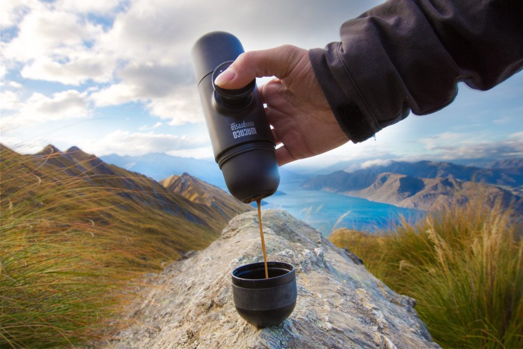 Coffee maker - Top 10 list of cool camping gear! The newest backpacking gadgets, unique outdoor equipment, ultralight hiking accessories & awesome gift ideas on Amazon. Fuelforthesole.com